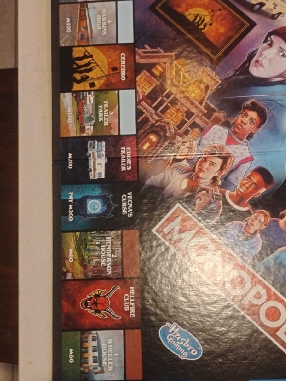 Hasbro Monopoly Stranger Things Board Game - Red, Black, Blue Artwork - Picture 6 of 13